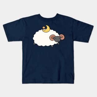 Star Moon Ram Kids T-Shirt